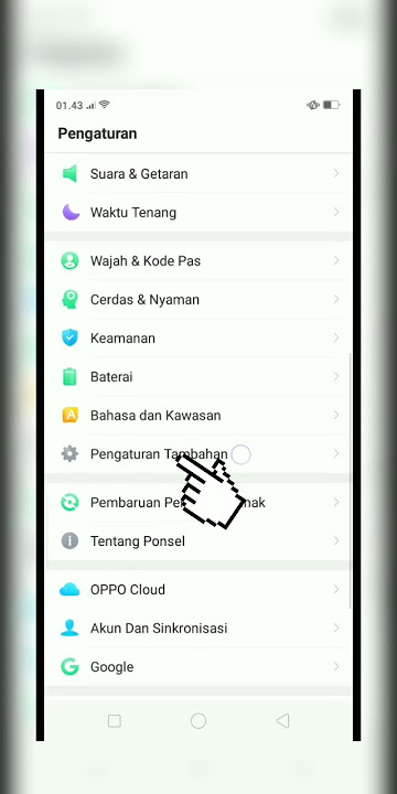 Cara gampang meriset hp Oppo a3s.