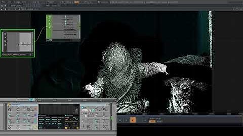 Movement-Controlled Operators - Kinect + TouchDesigner + Ableton Live Instrument