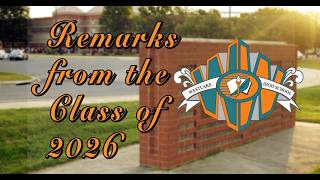Remarks from the Westlake High School Class of 2026