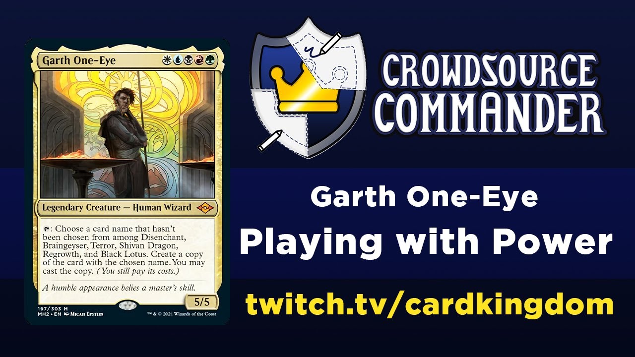 garth one eye mtg card Magic The Gathering 9 Pocket PRO Binder