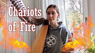 Vangelis - Chariots of Fire 🔥 |Celtic Harp Cover| 34-string harp
