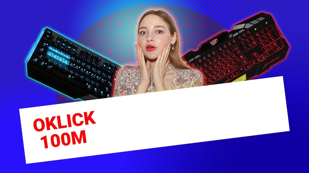 НИКС Компьютерный Супермаркет: видео про Клавиатура OKLICK 100M ...
