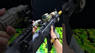 New M16 +New Shooting target.Who needs this for birthday gift?  #toys #airsoft #gelblaster #toyguns