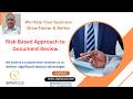 #509 SIPHACOS Risk Based Approach to Document Review