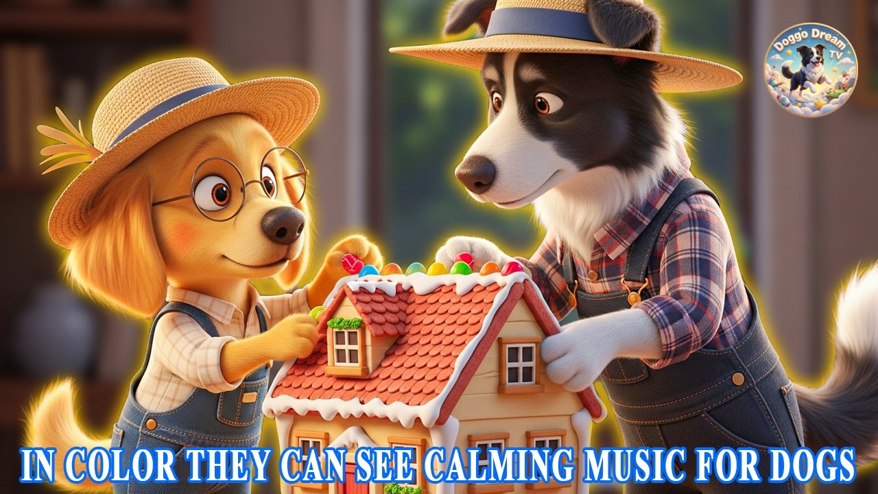 Harvesting & Baking Together 🐾 Cartoon For Pets & Calming Music 💤 Videos for Dogs Home Alone 🐶