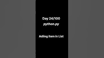 list in python #youtube #short #python #list #learn #skill #india #technology #viral #view #iphone17