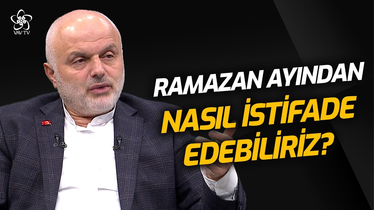 Ramazan Ayından Nasıl İstifade Edebiliriz? | Dr. Masum Vanlıoğlu