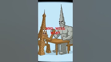 Who is stronger? Burj Khalifa VS Eifel Tower