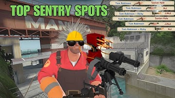 TF2 Best Mercenary Park Sentry Spots