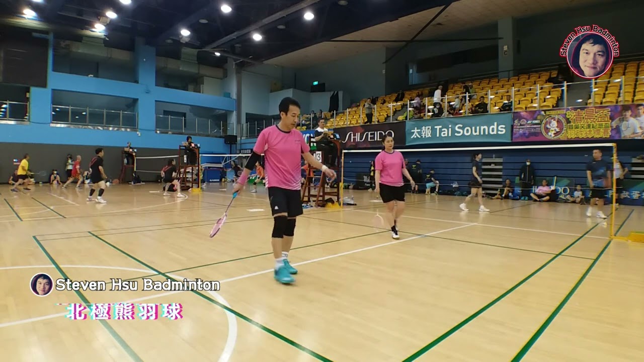 2023清晨盃羽球賽100混甲雙決賽(游家和/翁秋英vs徐聖明/黃世芳)