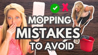Top 3 Mopping Mistakes to Avoid for back pain & cleaner floors 