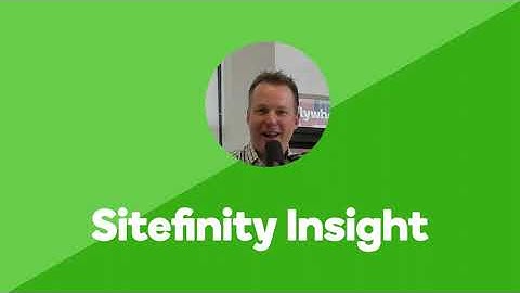 #6 - Sitefinity Insight - System Setup