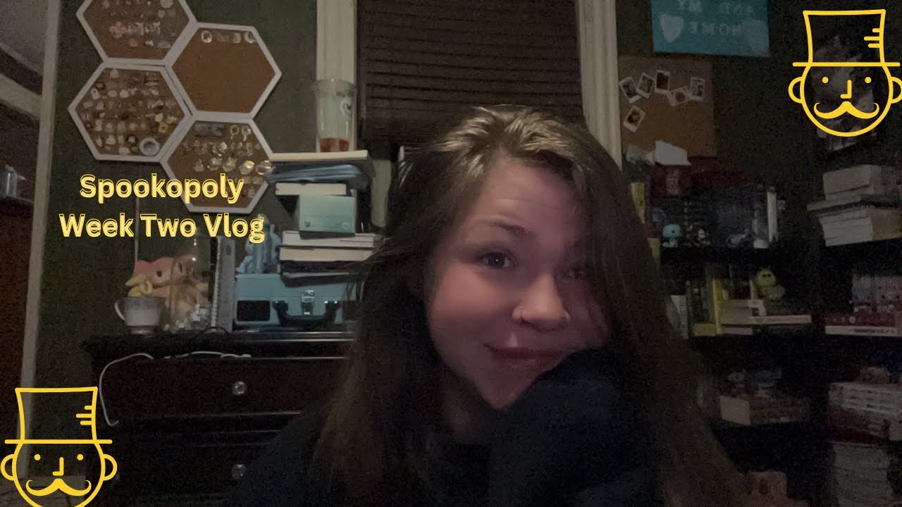 Spookopoly Week 2 Reading Vlog - YouTube