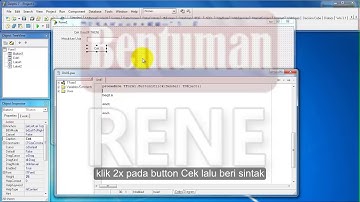 Program Cek Usia (IF THEN) Pada Delphi 7
