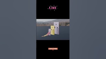 Satisfying Domino Effect in Blender | 3D Physics Animation | Ms 3d Zone