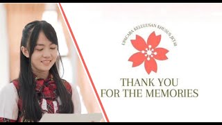 JKT48 Bri - Arah Sang Cinta Dan Balasannya [THANK YOU FOR THE MEMORIES] Academy A