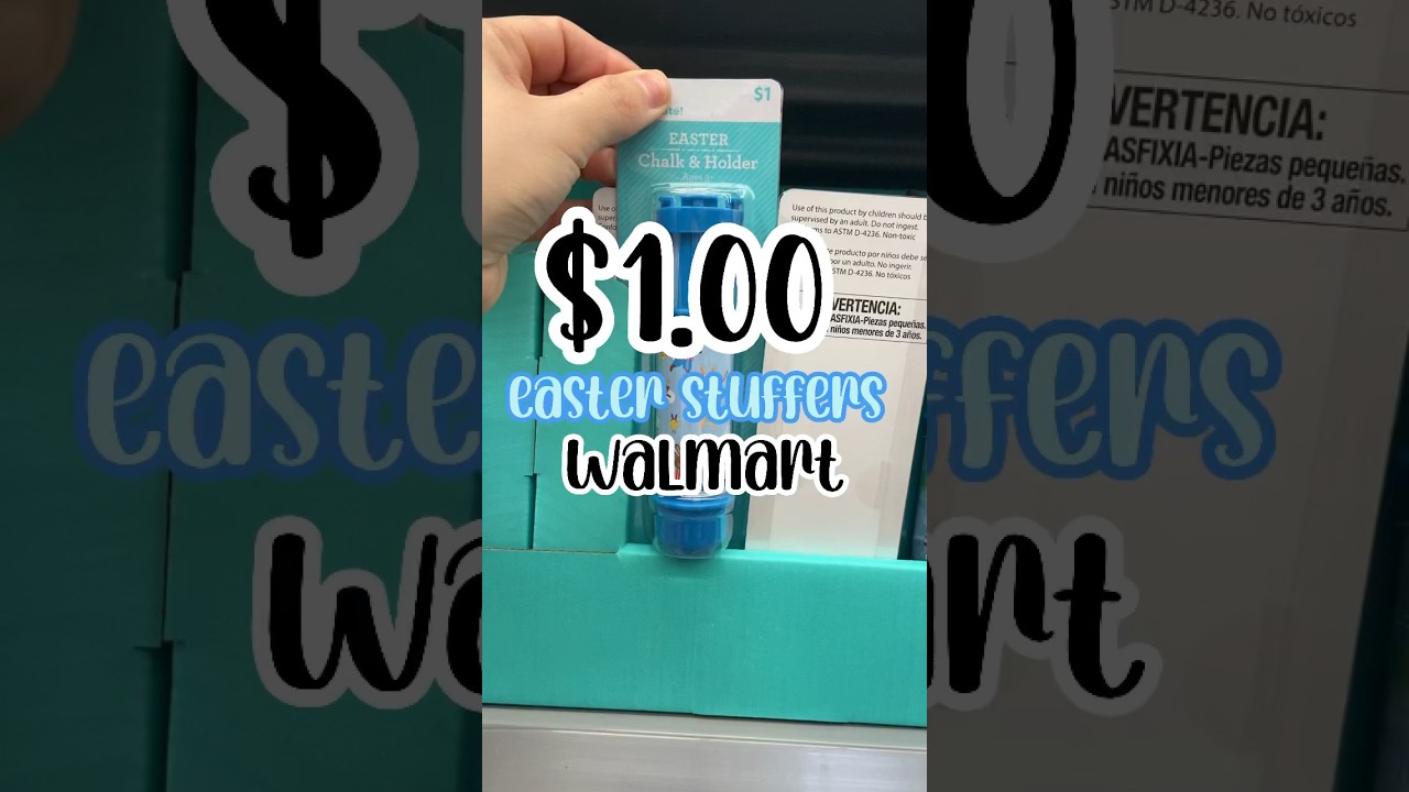 $1 Easter items at Walmart! 2|17 
