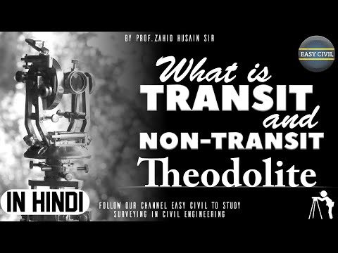 Video: Apakah teodolit itu transit?