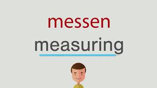 Wie Heißt Messen Auf Englisch