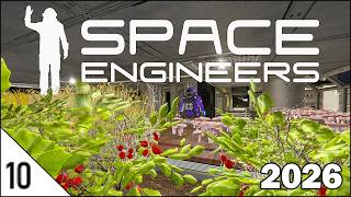 Building a FARM in Space! | Space Engineers Survival 2026 | Episode 10