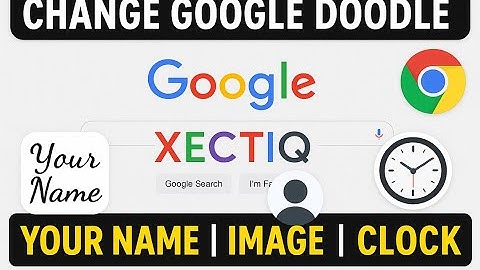 Customize Google Search with Your Name or Image | My Doodle Extension 🔥