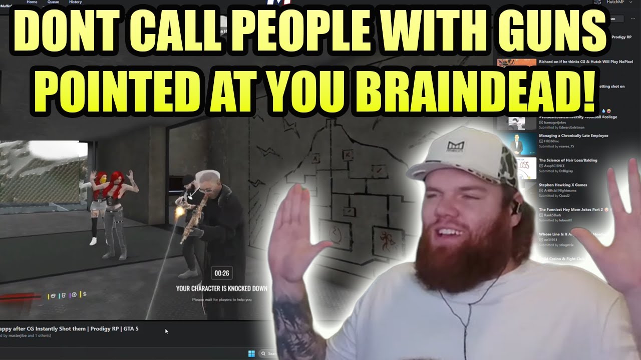 Реакция Хатча на то, что Vagos назвал CG «мёртвой», Ричард о том, будет ли CG играть в NoPixel V,...