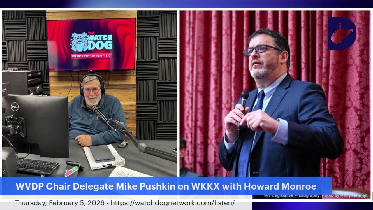 WVDP Chair Delegate Mike Pushkin on WKKX Howard Monroe