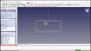 FREECAD TUTORIAL N.1 : LO SCHIZZO PARAMETRICO 2D