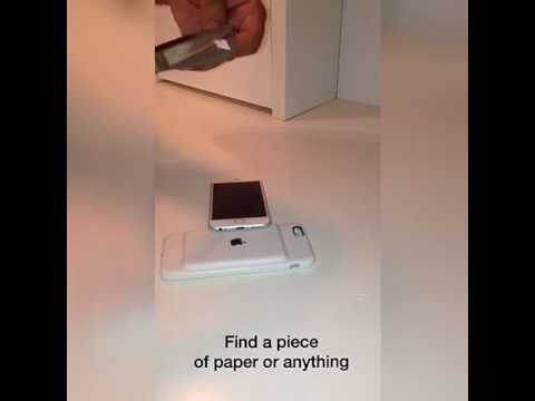 Apple smart battery case how to turn it off - YouTube