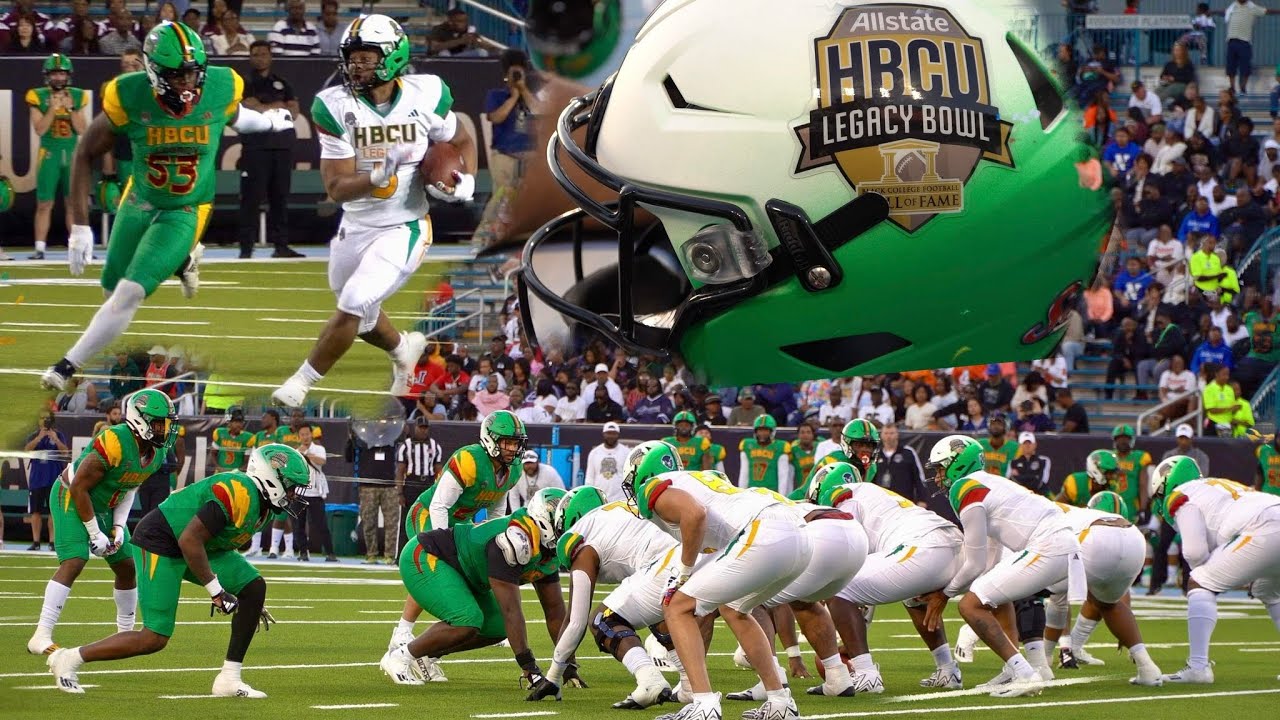 HBCU LEGACY BOWL 2024 | BLACK COLLEGE FOOTBALL HALL OF FAME (Full Game ...