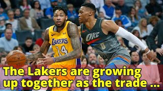 The Lakers are growing up together as the trade deadline looms