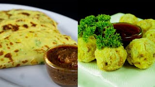 2 Recipes Ala parata & Chicken batter balls | easy recipe #worldcookingway #recipe