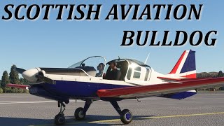 Scottish Aviation Buldog | Wunderschöne Aussichten über Norwegen | Tolles Flugzeug | MSFS 2020
