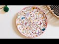 Decoupage on plate || Diy wall hanging plate || decoupage on ceramic plate