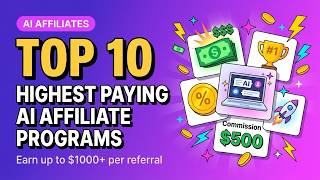 Top 10 Highest Paying AI Affiliate Programs in 2026