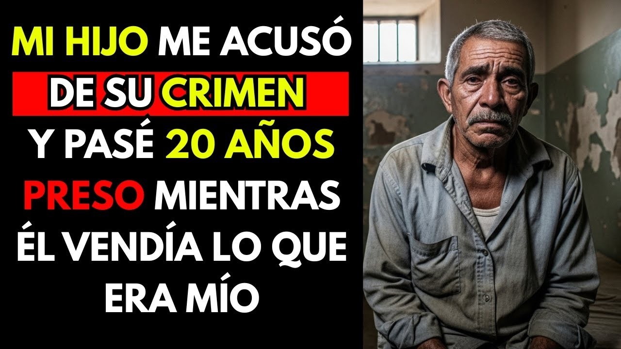 HISTORIA REAL  Mi Hijo Me Acusó De Su Crimen Y Pasé 20 Años Preso Mientras Él Vendía Lo Que Era Mío