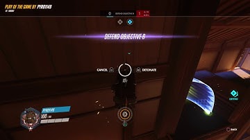 Junkrat quintuple kill!! Hanamura defense