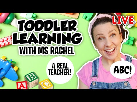 🔴  Kids Songs & Nursery Rhymes - Wheels on the Bus + More & Toddler Learning Video with Ms Rachel