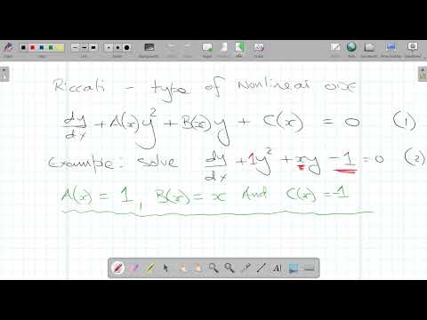 Riccati Equation y'
