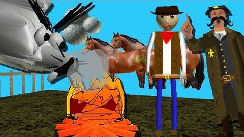 YOU GET TO RIDE HORSES TO THE FIELD TRIP!! | Baldi