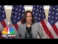 Biden, Harris Focus Campaign On Importance Of Vacant Supreme Court Seat | NBC News NOW