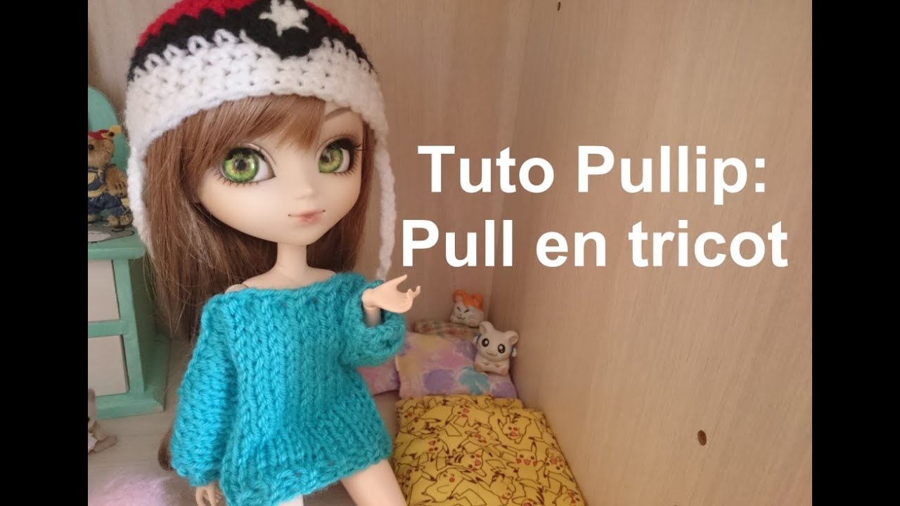 Tuto Pullip - Pull en tricot