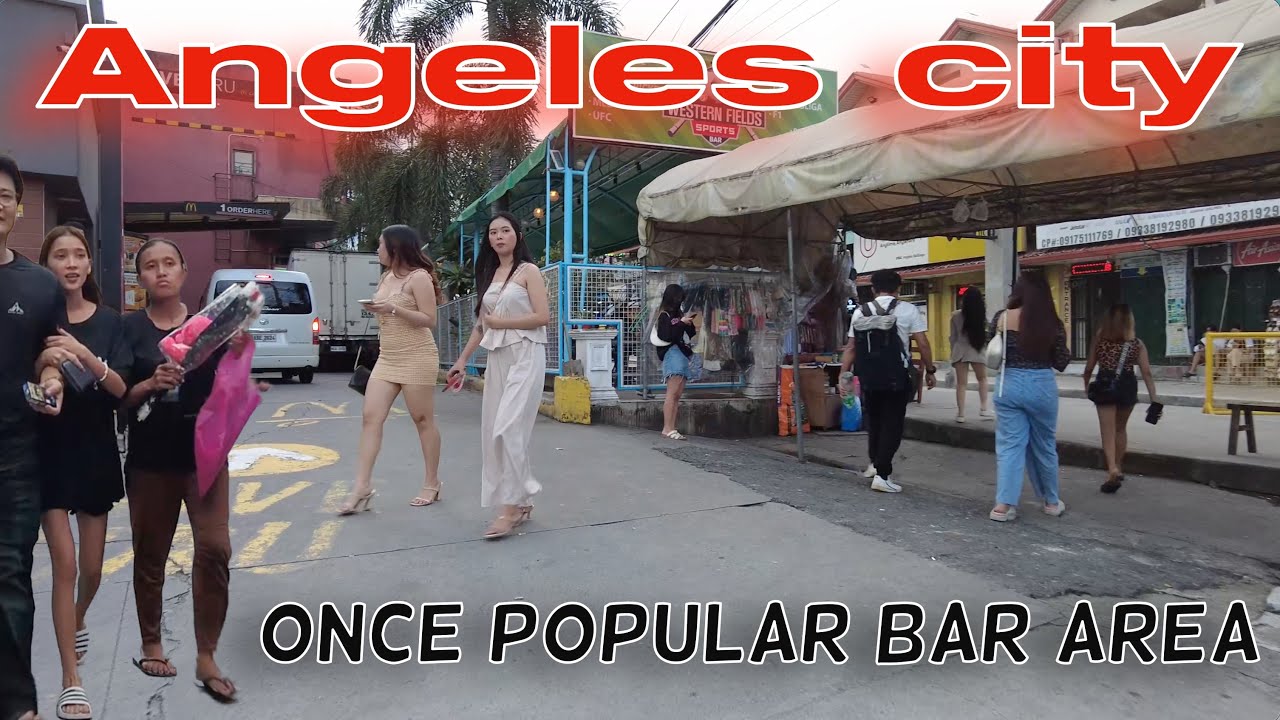 Walking Through Balibago Angeles City | Once Popular Bar Area