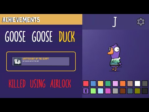 How to Get Hidden Achievement "Written Out of the Script" ~ Goose Goose Duck Guide & Tutorial