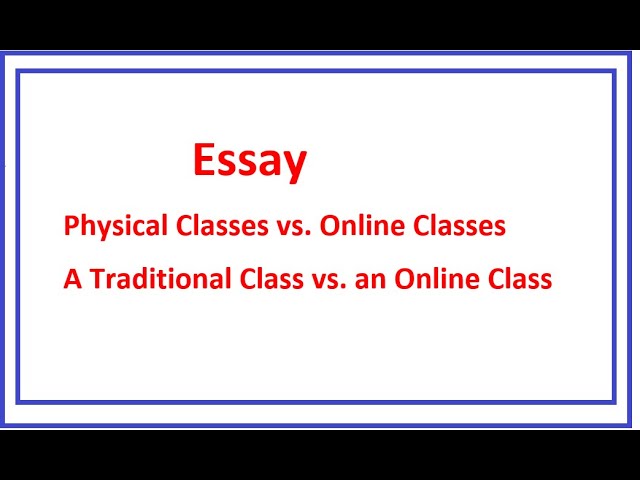 Essay on online games Vs physical games  Online games Vs physical games  essay in English 