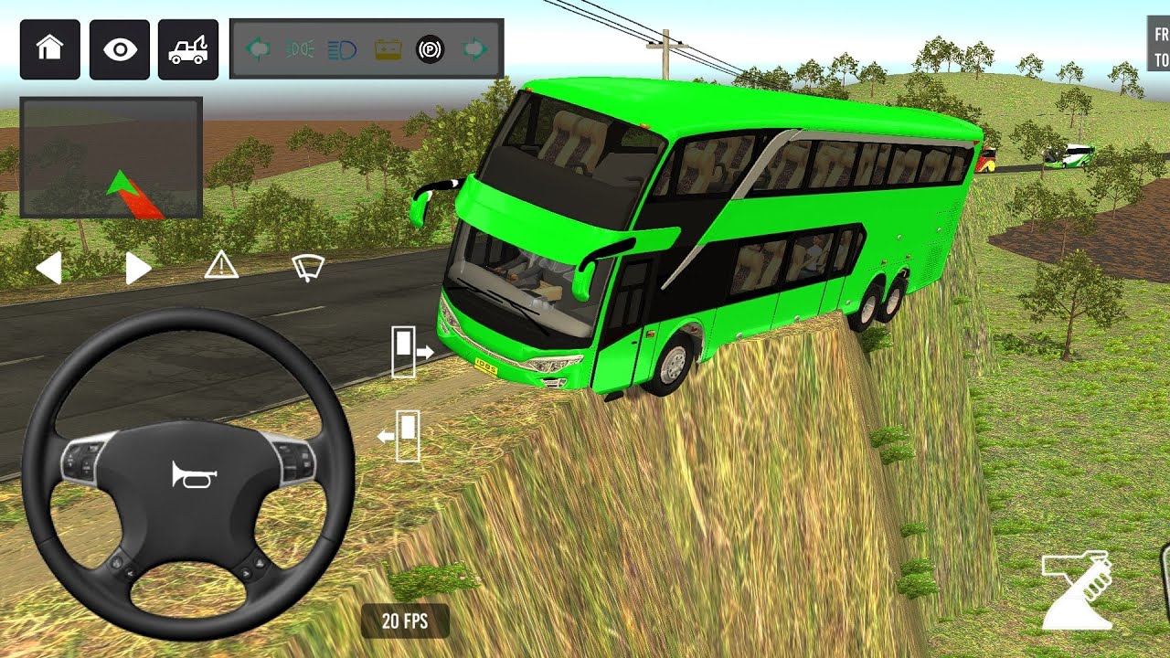 😱🎯Bus simulator indonesia ll 🔥 NEW BUS SIMULATOR INDONESIA ! euro coach 🫣 
