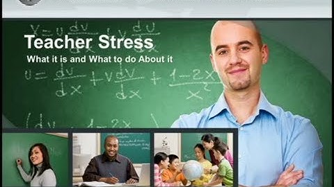 Recognition, prevention and coping strategies for teacher stress