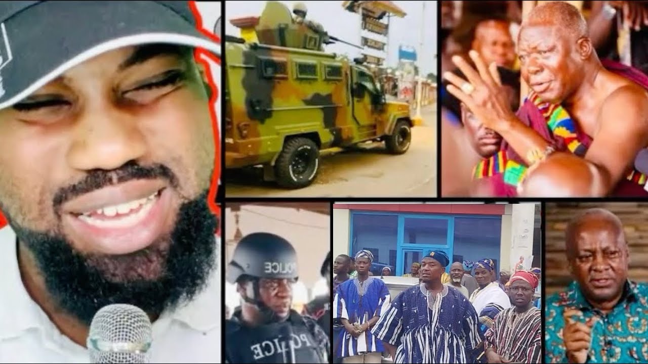 Судный день!! Отумфуо усиливает меры безопасности в Манхии из-за сегодняшнего инцидента - [обновл...