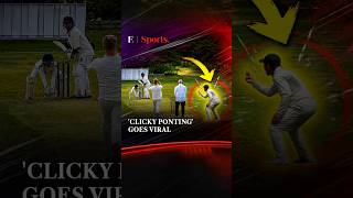 Cricket's Funniest Cheating Scandal: 'Clicky Ponting' Goes Viral | First Sports