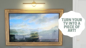 How to make a frame for your TV